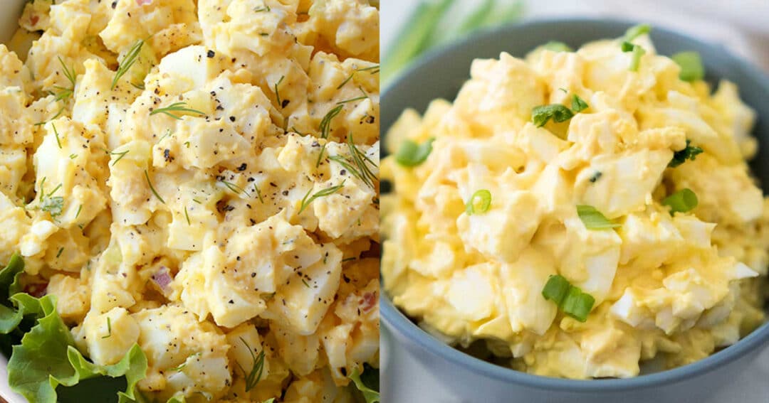 Salada de Ovos Receita Simples e Fácil de fazer Confeiteira