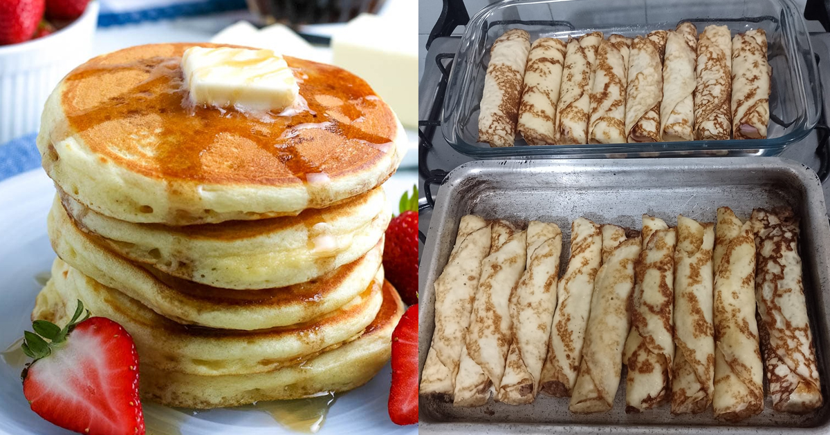 Melhores receitas de panquecas