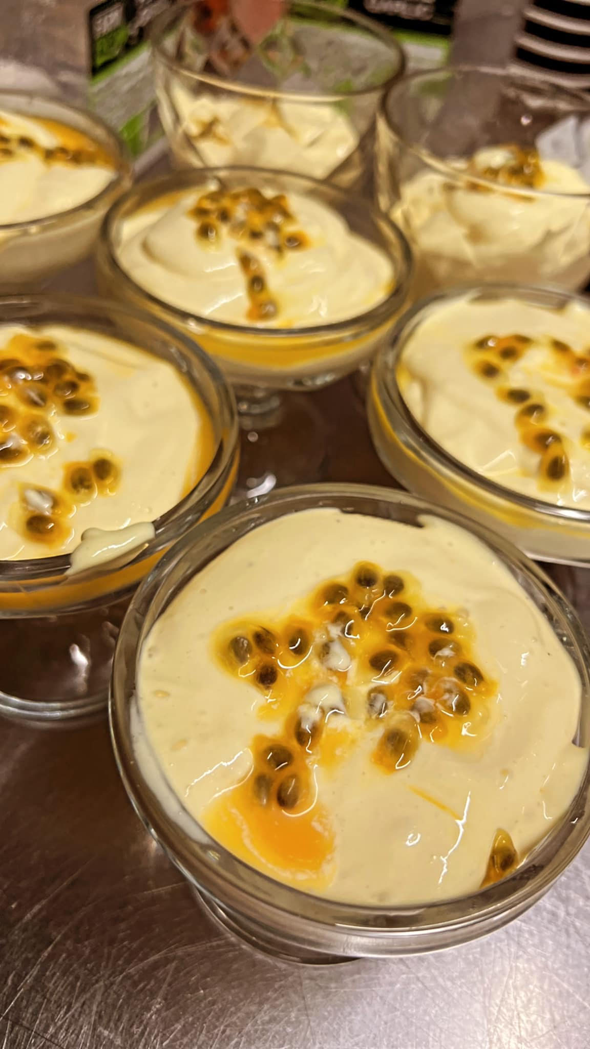 mousse de maracuja simples