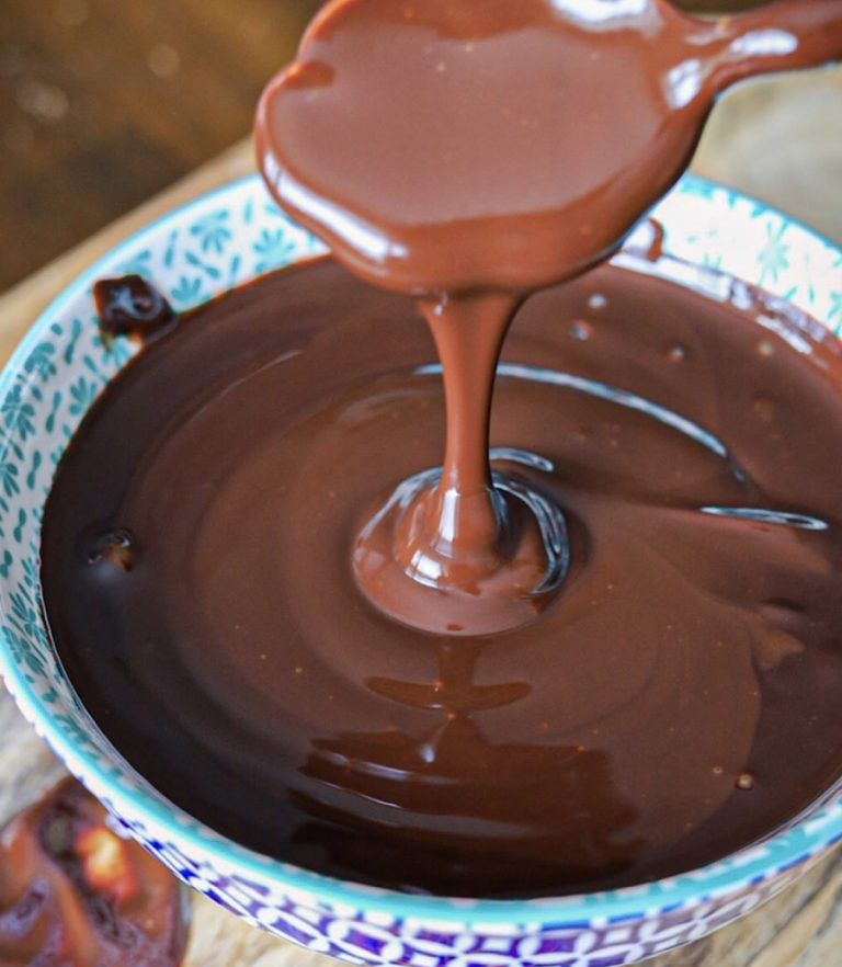 receita calda de chocolate