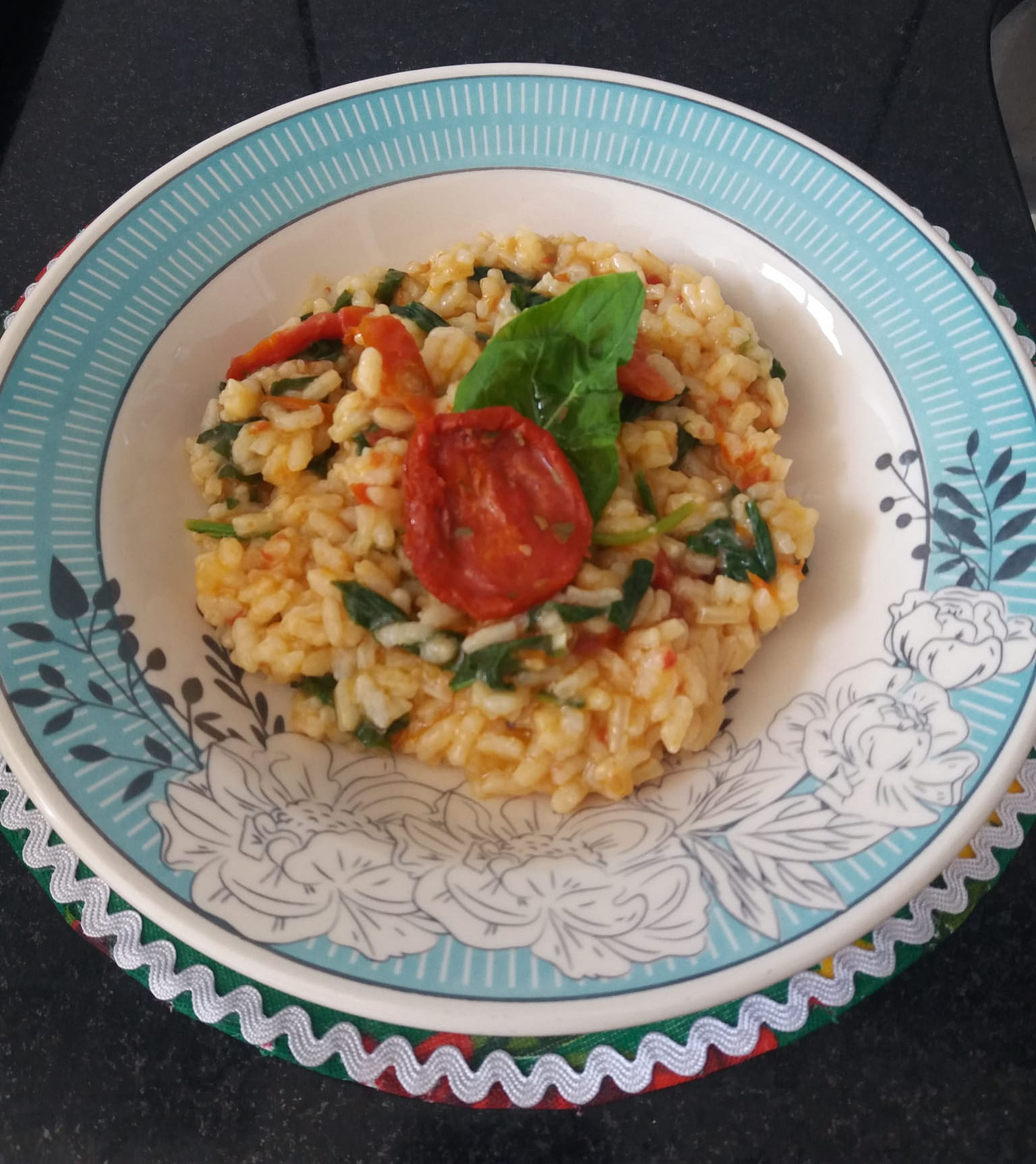 risoto tomate seco