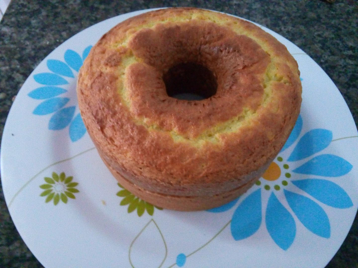 bolo de camomila caseiro