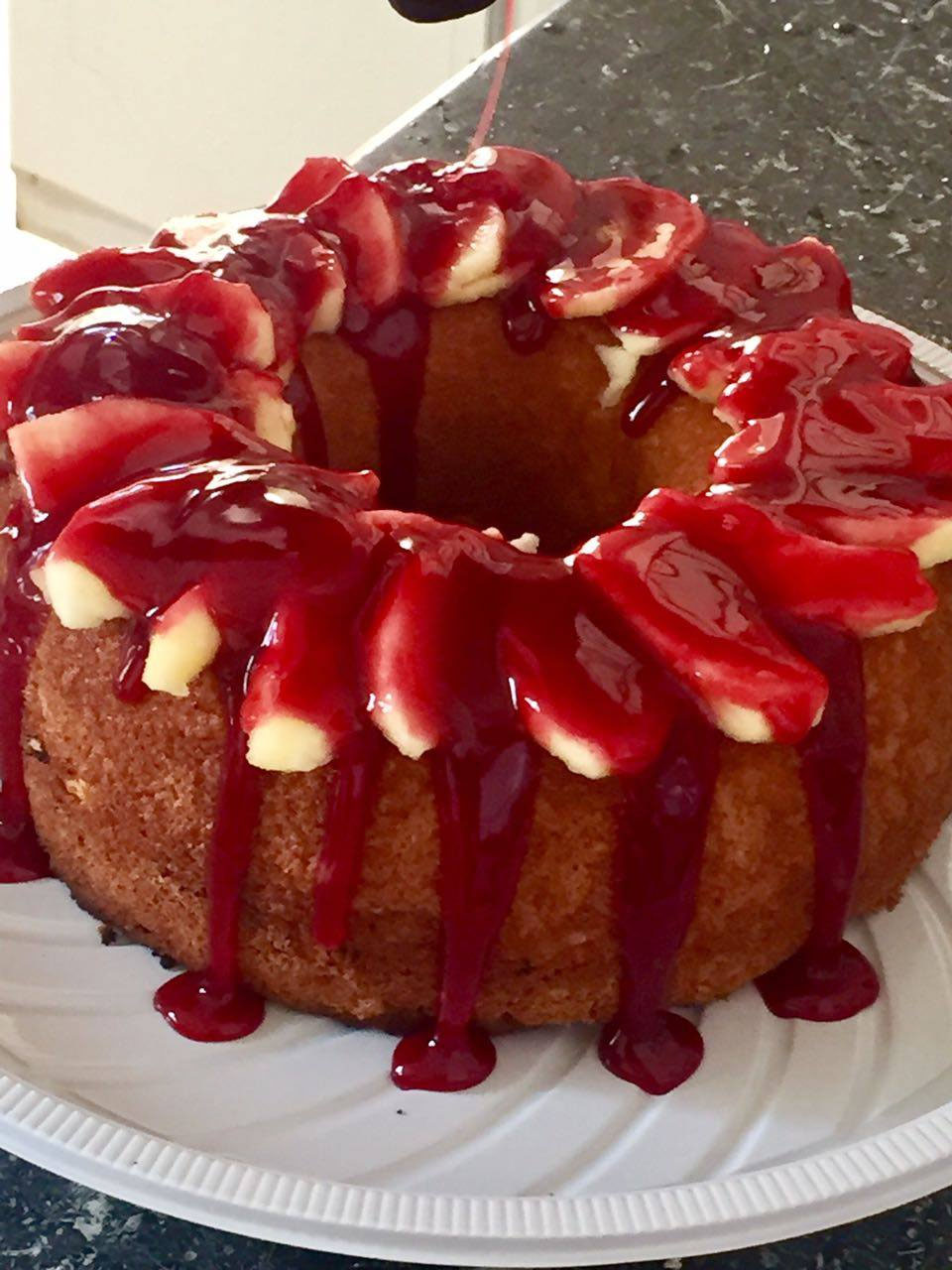 bolo de maca do amor