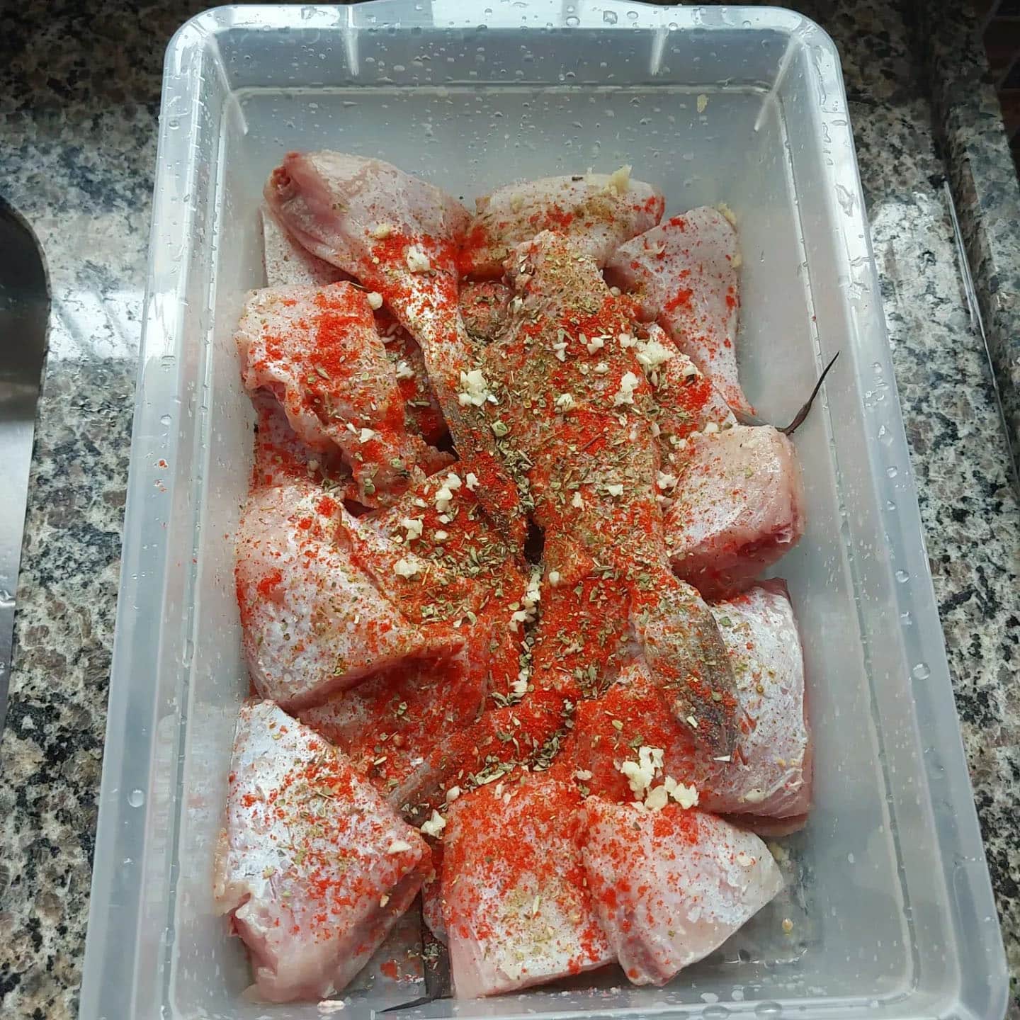 peixe temperado