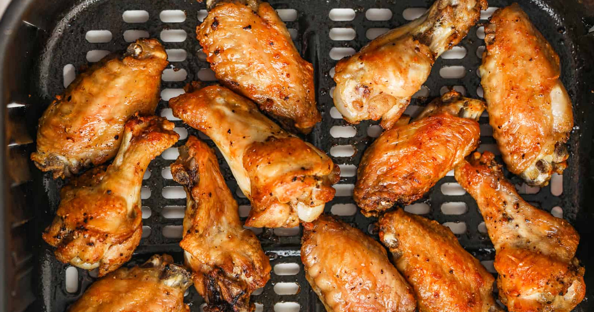 asa de frango airfryer