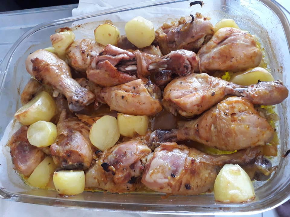 coxa frango assada